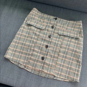 Urban Outfitters Grid Skirt